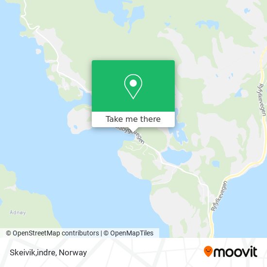 Skeivik,indre map