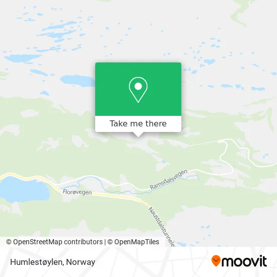 Humlestøylen map