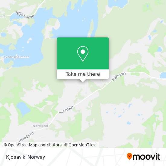 Kjosavik map