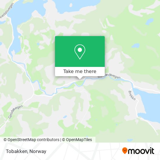 Tobakken map