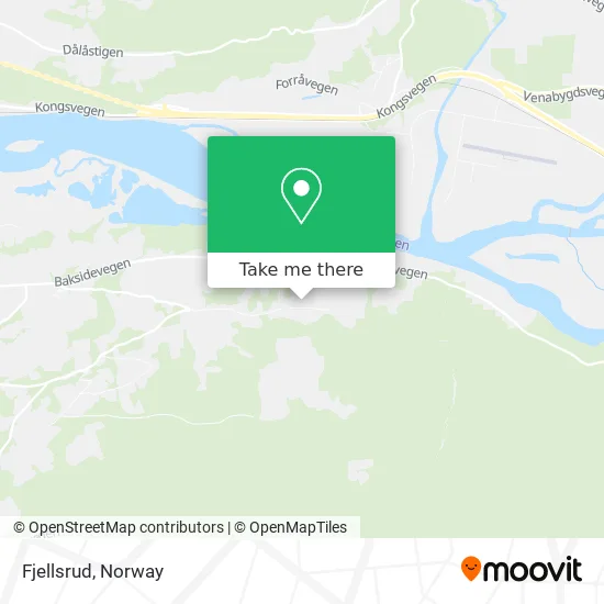 Fjellsrud map