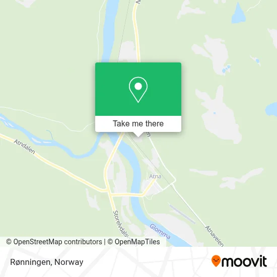 Rønningen map