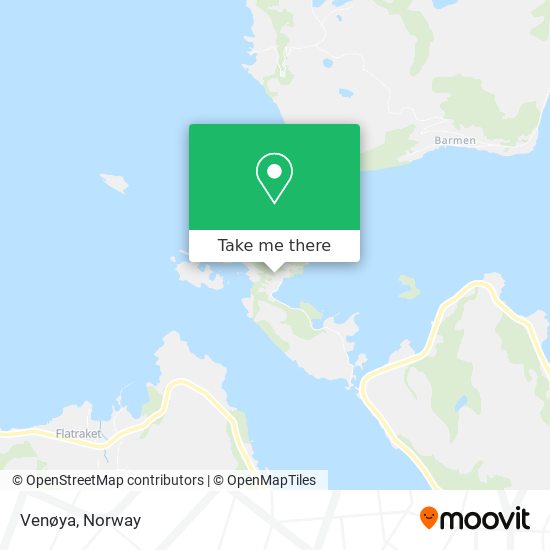 Venøya map