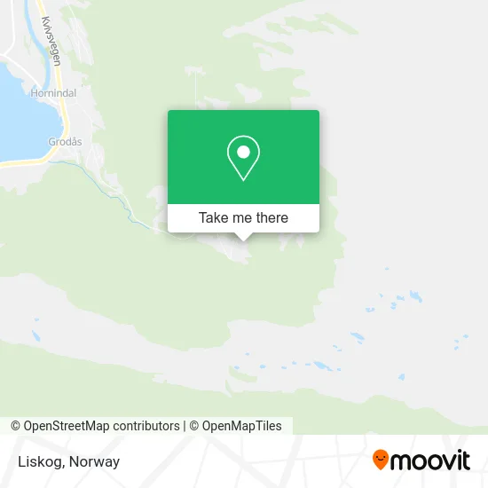Liskog map