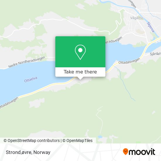 Strond,øvre map