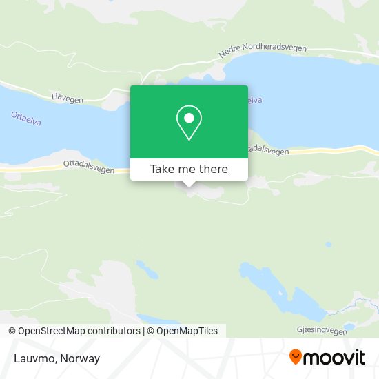 Lauvmo map