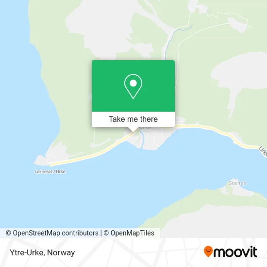 Ytre-Urke map
