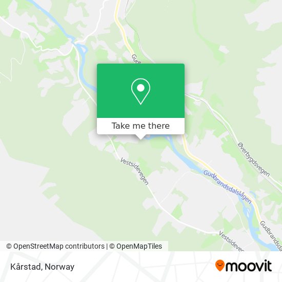 Kårstad map