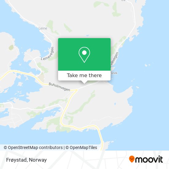 Frøystad map