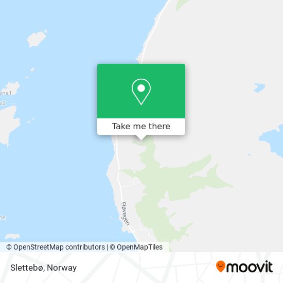 Slettebø map