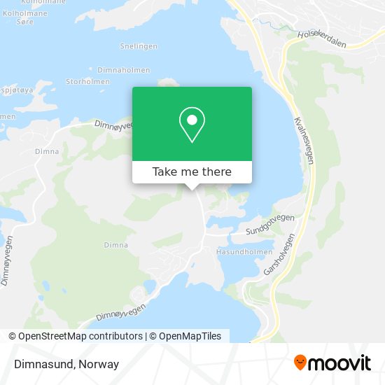 Dimnasund map