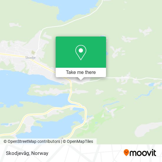 Skodjevåg map