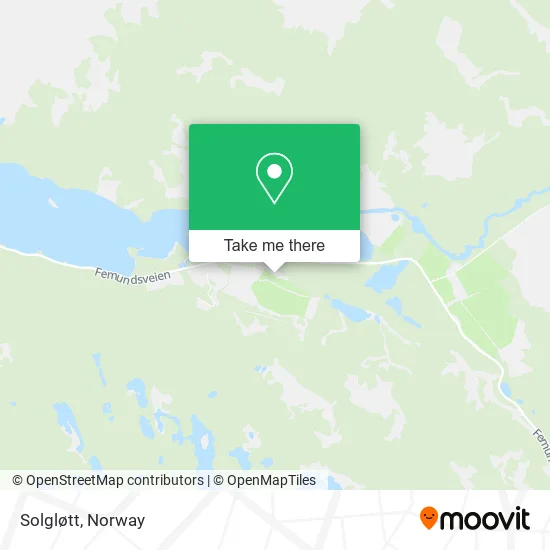 Solgløtt map