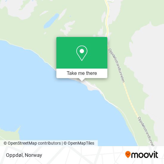 Oppdøl map