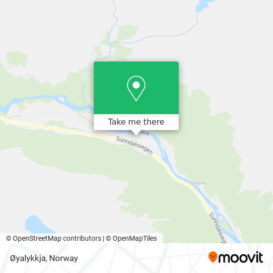 Øyalykkja map