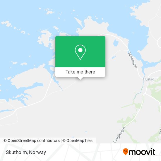 Skutholm map
