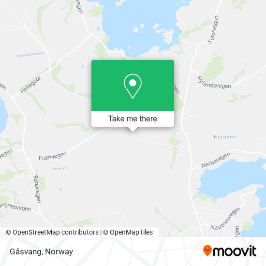 Gåsvang map