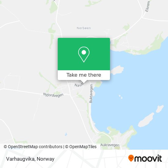 Varhaugvika map