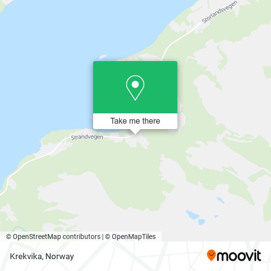 Krekvika map