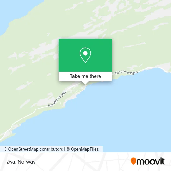 Øya map