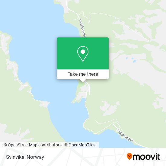 Svinvika map