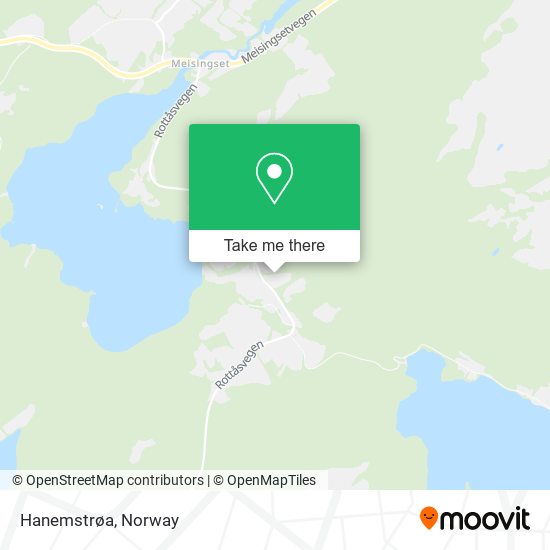 Hanemstrøa map