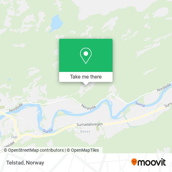 Telstad map