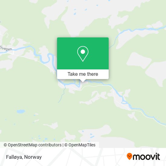 Falløya map