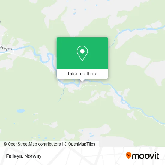 Falløya map