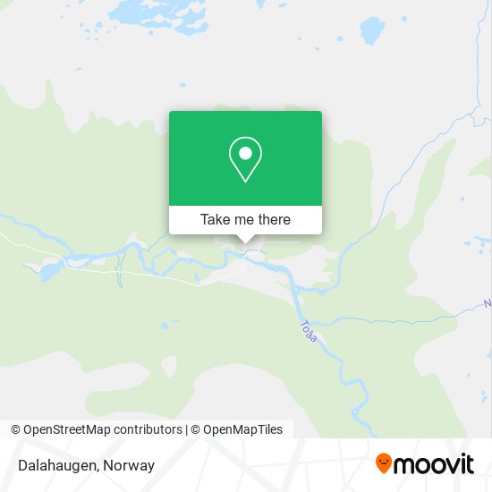 Dalahaugen map