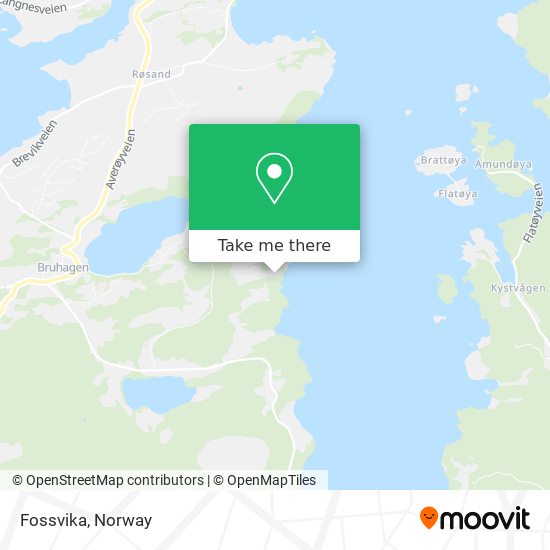 Fossvika map