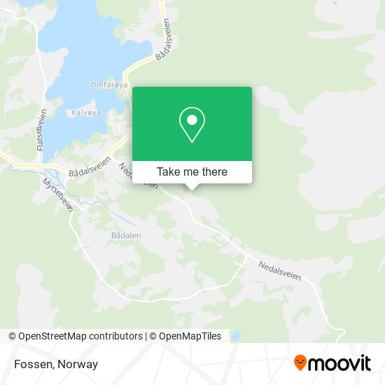 Fossen map