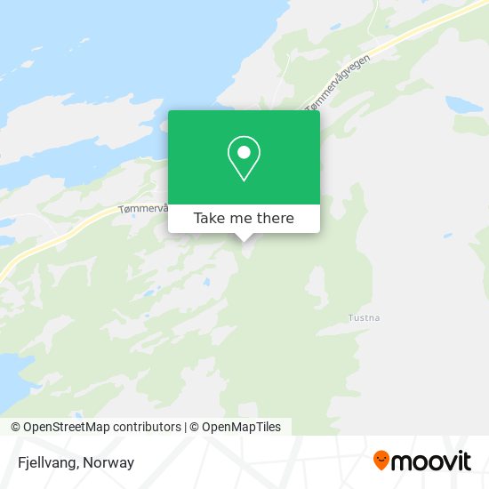 Fjellvang map