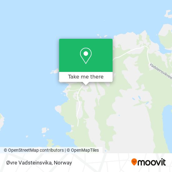 Øvre Vadsteinsvika map