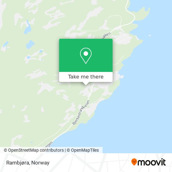 Rambjøra map