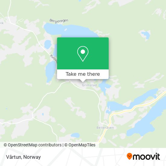 Vårtun map