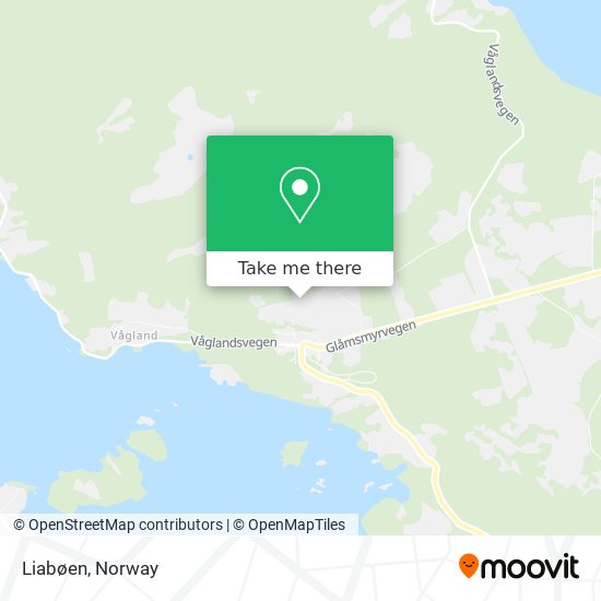 Liabøen map