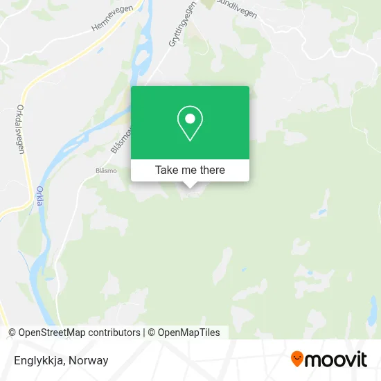 Englykkja map