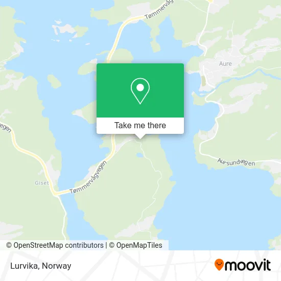 Lurvika map