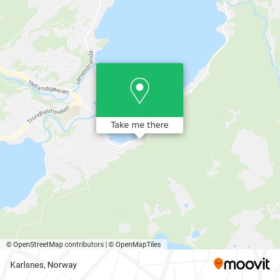 Karlsnes map