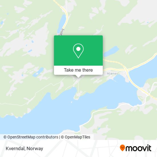 Kverndal map