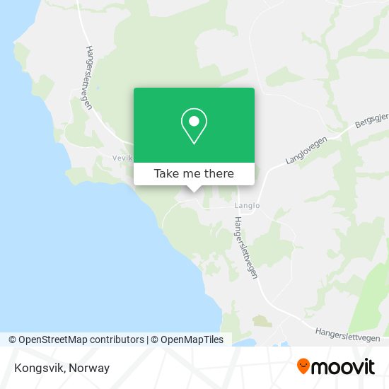 Kongsvik map