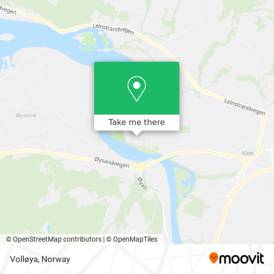 Volløya map