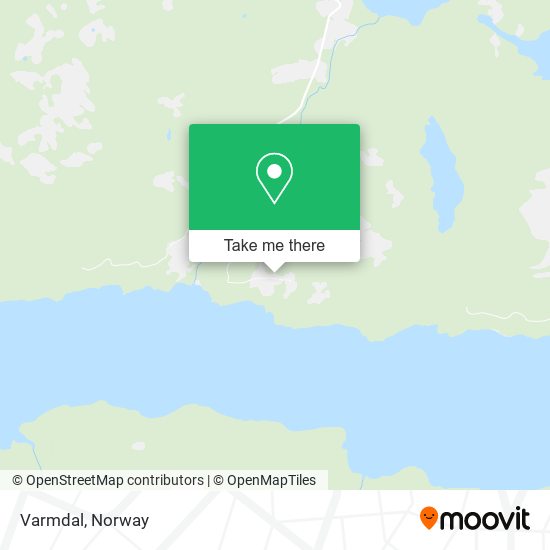 Varmdal map