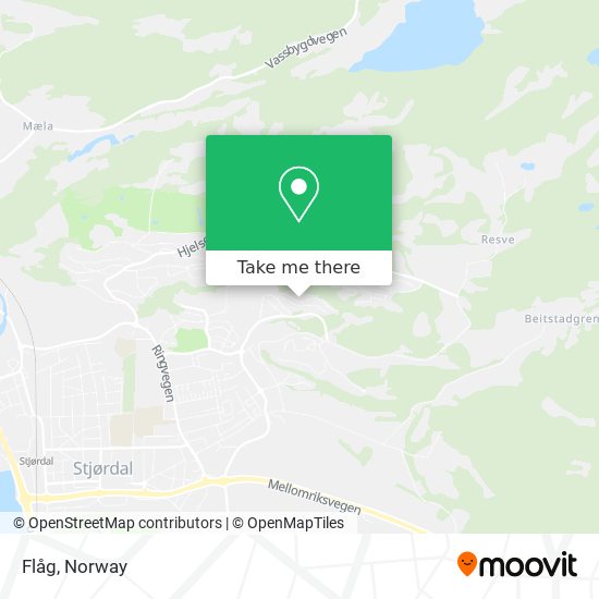 Flåg map