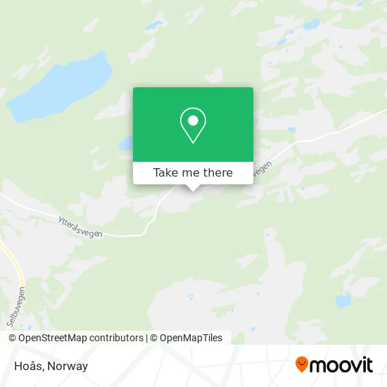 Hoås map