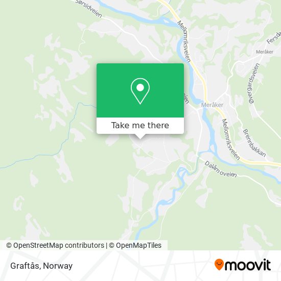 Graftås map