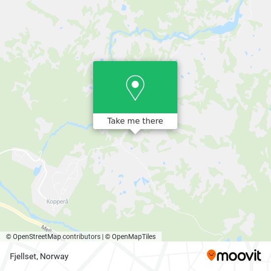 Fjellset map