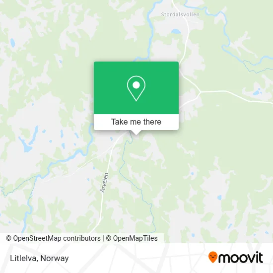 Litlelva map