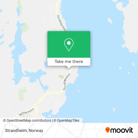 Strandheim map